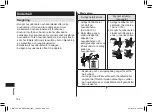 Preview for 154 page of Panasonic ER-GK80 Operating Instructions Manual