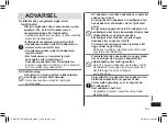 Preview for 163 page of Panasonic ER-GK80 Operating Instructions Manual