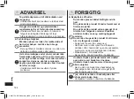 Preview for 164 page of Panasonic ER-GK80 Operating Instructions Manual