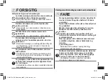 Preview for 165 page of Panasonic ER-GK80 Operating Instructions Manual