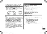 Preview for 169 page of Panasonic ER-GK80 Operating Instructions Manual