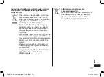 Preview for 177 page of Panasonic ER-GK80 Operating Instructions Manual