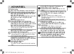 Preview for 183 page of Panasonic ER-GK80 Operating Instructions Manual