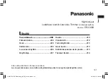 Preview for 197 page of Panasonic ER-GK80 Operating Instructions Manual