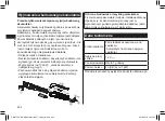 Preview for 232 page of Panasonic ER-GK80 Operating Instructions Manual