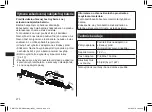 Preview for 270 page of Panasonic ER-GK80 Operating Instructions Manual