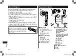 Preview for 320 page of Panasonic ER-GK80 Operating Instructions Manual