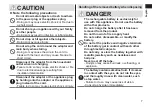 Preview for 7 page of Panasonic ER-GK81 Operating Instructions Manual