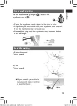 Preview for 13 page of Panasonic ER-GM40 Instruction Manual