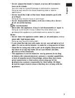 Preview for 3 page of Panasonic ER-GN30 Operating Instructions Manual