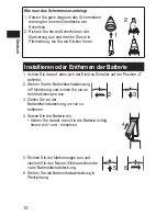 Preview for 14 page of Panasonic ER-GN30 Operating Instructions Manual