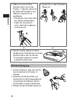 Preview for 18 page of Panasonic ER-GN30 Operating Instructions Manual