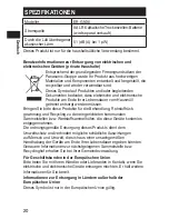 Preview for 20 page of Panasonic ER-GN30 Operating Instructions Manual