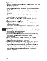 Preview for 42 page of Panasonic ER-GN30 Operating Instructions Manual