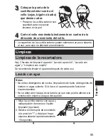 Preview for 55 page of Panasonic ER-GN30 Operating Instructions Manual