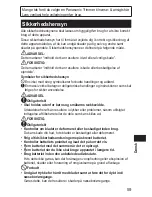 Preview for 59 page of Panasonic ER-GN30 Operating Instructions Manual