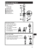 Preview for 61 page of Panasonic ER-GN30 Operating Instructions Manual