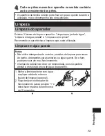 Preview for 73 page of Panasonic ER-GN30 Operating Instructions Manual