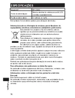 Preview for 76 page of Panasonic ER-GN30 Operating Instructions Manual