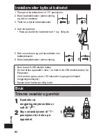 Preview for 80 page of Panasonic ER-GN30 Operating Instructions Manual