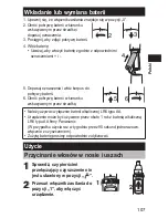 Preview for 107 page of Panasonic ER-GN30 Operating Instructions Manual