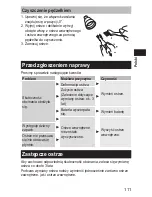 Preview for 111 page of Panasonic ER-GN30 Operating Instructions Manual