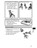 Preview for 137 page of Panasonic ER-GN30 Operating Instructions Manual