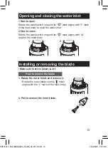 Предварительный просмотр 13 страницы Panasonic ER-GN300 Operating Instructions Manual