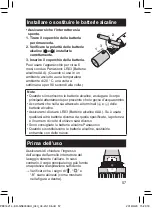 Предварительный просмотр 57 страницы Panasonic ER-GN300 Operating Instructions Manual