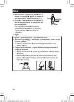 Предварительный просмотр 58 страницы Panasonic ER-GN300 Operating Instructions Manual