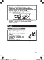 Предварительный просмотр 59 страницы Panasonic ER-GN300 Operating Instructions Manual