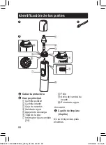 Предварительный просмотр 88 страницы Panasonic ER-GN300 Operating Instructions Manual