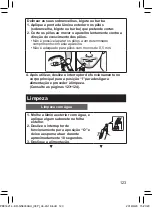 Предварительный просмотр 123 страницы Panasonic ER-GN300 Operating Instructions Manual