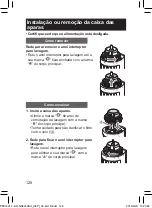 Предварительный просмотр 128 страницы Panasonic ER-GN300 Operating Instructions Manual