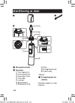 Предварительный просмотр 136 страницы Panasonic ER-GN300 Operating Instructions Manual