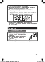 Предварительный просмотр 139 страницы Panasonic ER-GN300 Operating Instructions Manual