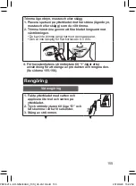 Предварительный просмотр 155 страницы Panasonic ER-GN300 Operating Instructions Manual