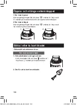 Предварительный просмотр 158 страницы Panasonic ER-GN300 Operating Instructions Manual