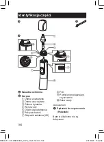 Предварительный просмотр 184 страницы Panasonic ER-GN300 Operating Instructions Manual