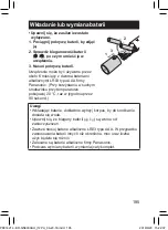 Предварительный просмотр 185 страницы Panasonic ER-GN300 Operating Instructions Manual