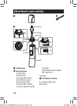 Предварительный просмотр 232 страницы Panasonic ER-GN300 Operating Instructions Manual