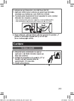 Предварительный просмотр 253 страницы Panasonic ER-GN300 Operating Instructions Manual