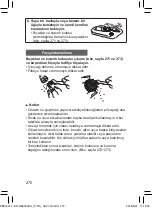 Предварительный просмотр 270 страницы Panasonic ER-GN300 Operating Instructions Manual