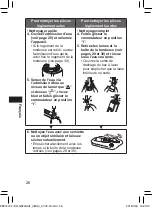 Предварительный просмотр 26 страницы Panasonic ER-GN70 Operating Instructions Manual