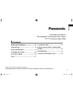 Preview for 3 page of Panasonic ER-GP21 Operating Instructions Manual