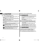 Preview for 8 page of Panasonic ER-GP21 Operating Instructions Manual