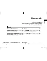 Preview for 17 page of Panasonic ER-GP21 Operating Instructions Manual