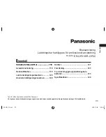 Preview for 113 page of Panasonic ER-GP21 Operating Instructions Manual