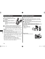 Preview for 156 page of Panasonic ER-GP21 Operating Instructions Manual