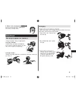 Preview for 61 page of Panasonic ER-GP22 Operating Instructions Manual